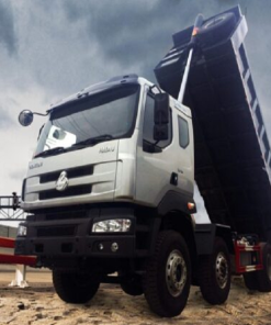Xe Tải Ben ChengLong 385HP 8X4(Cầu Dầu) Thùng Vuông