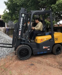 Xe Nâng Dầu 3 tấn LiuGong CLG2030H- bản tiêu chuẩn châu Âu